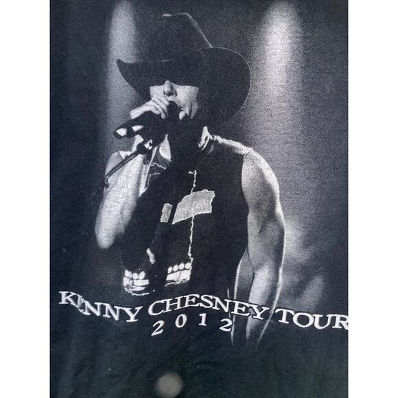 Womens Kenny Chesney Shirt Brothers Of The Sun Tour Country Tee 2012 Small - Picture 3 of 10